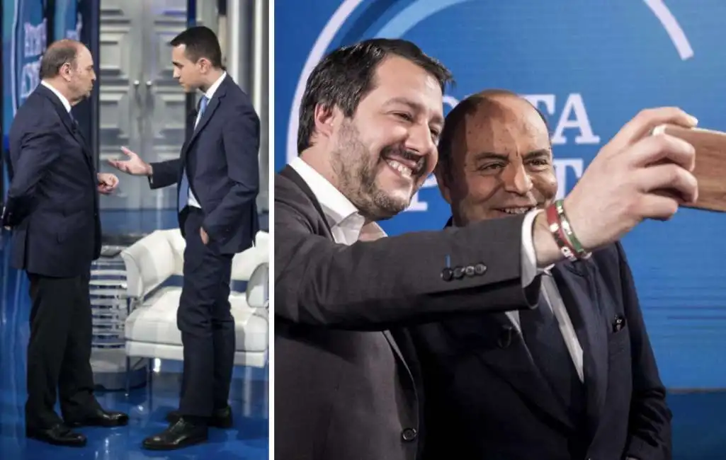 bruno vespa di maio salvini