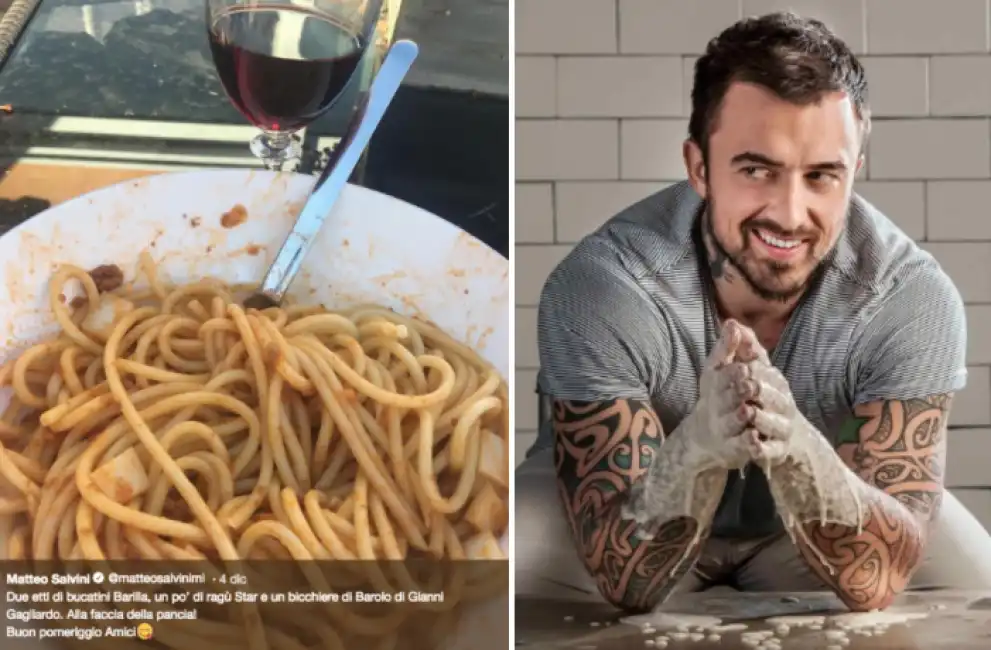 chef rubio pasta salvini