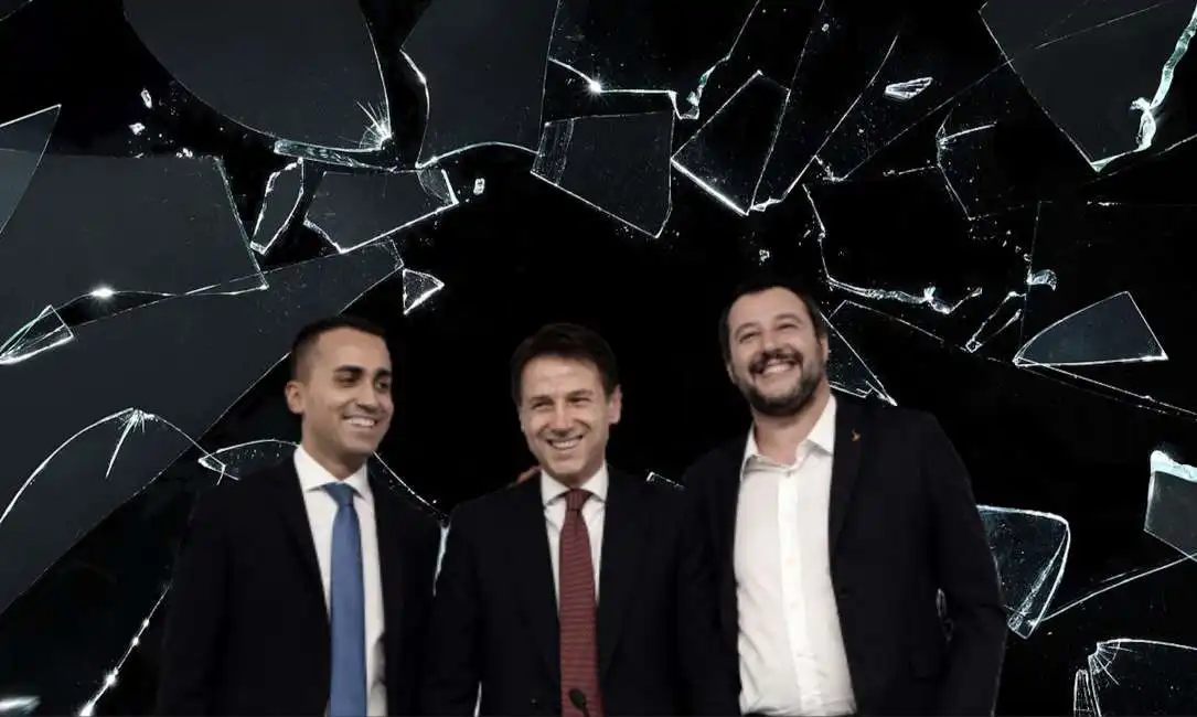 conte salvini di maio black mirror