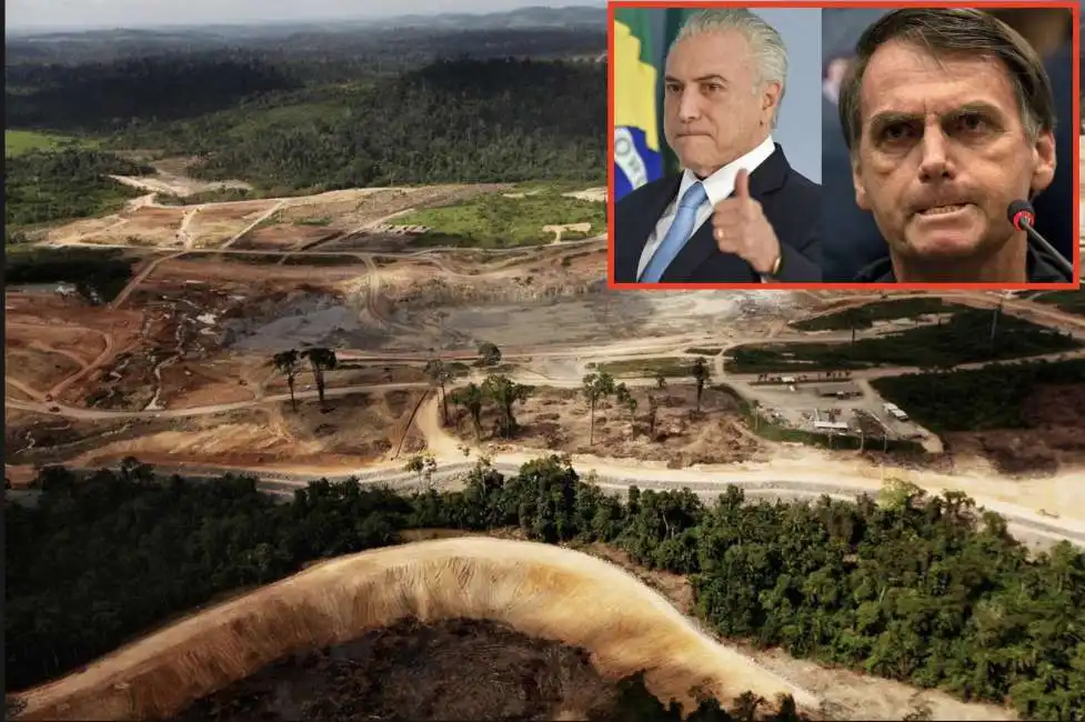 deforestazione amazzonia bolsonaro temer