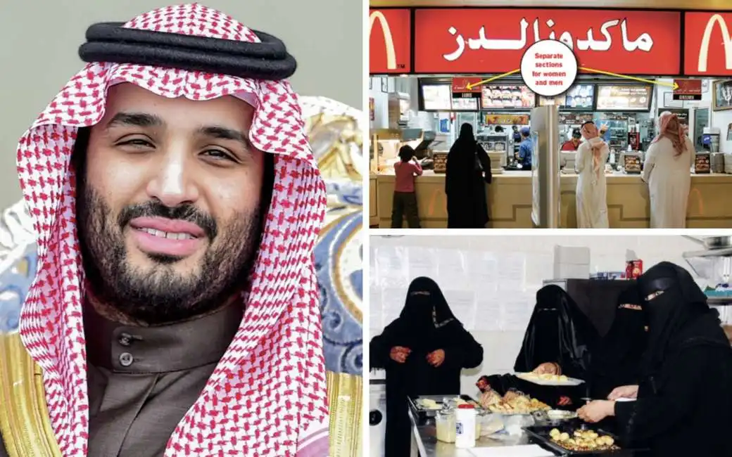 arabia saudita mohammed bin salman donne