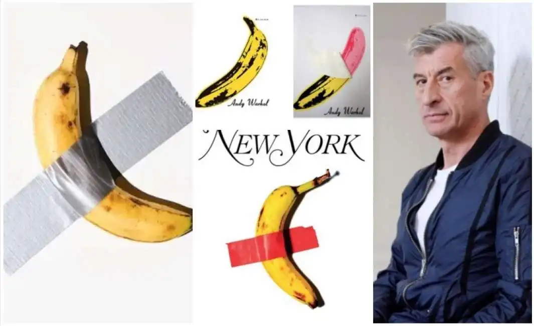 banana maurizio cattelan