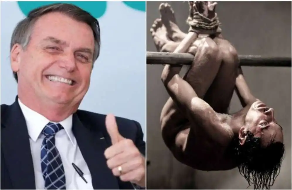 bolsonaro il metodo di tortura brasiliano pau de arara