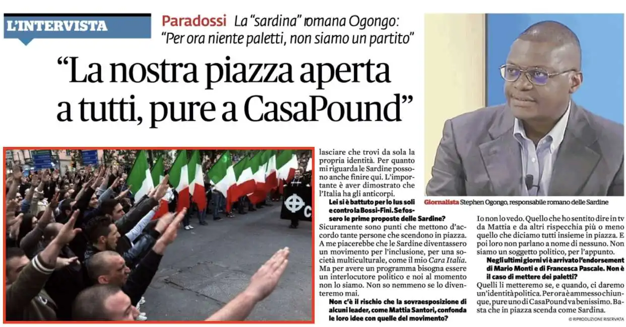 casapound stephen ogongo sardine