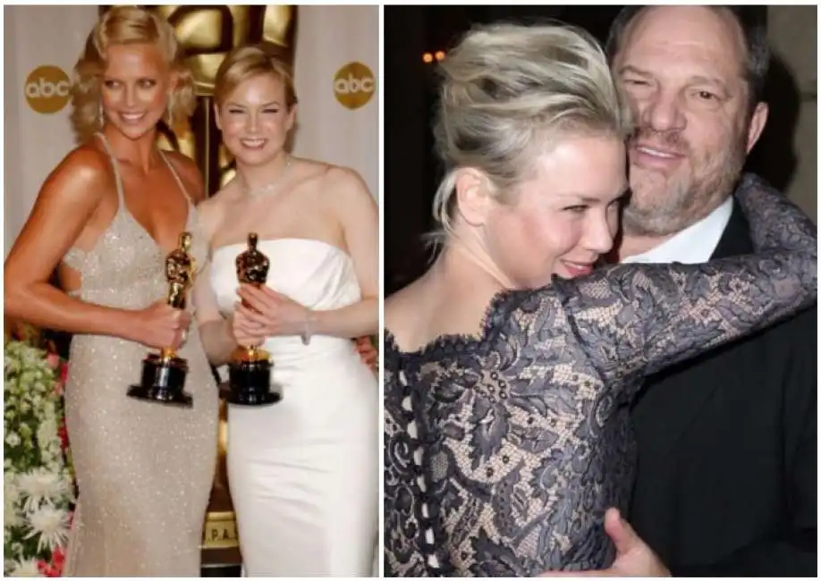 charlize theron, renee zellweger, harvey weinstein -1