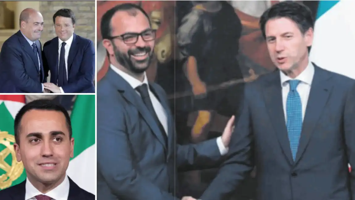 conte fioramonti di maio renzi zingaretti