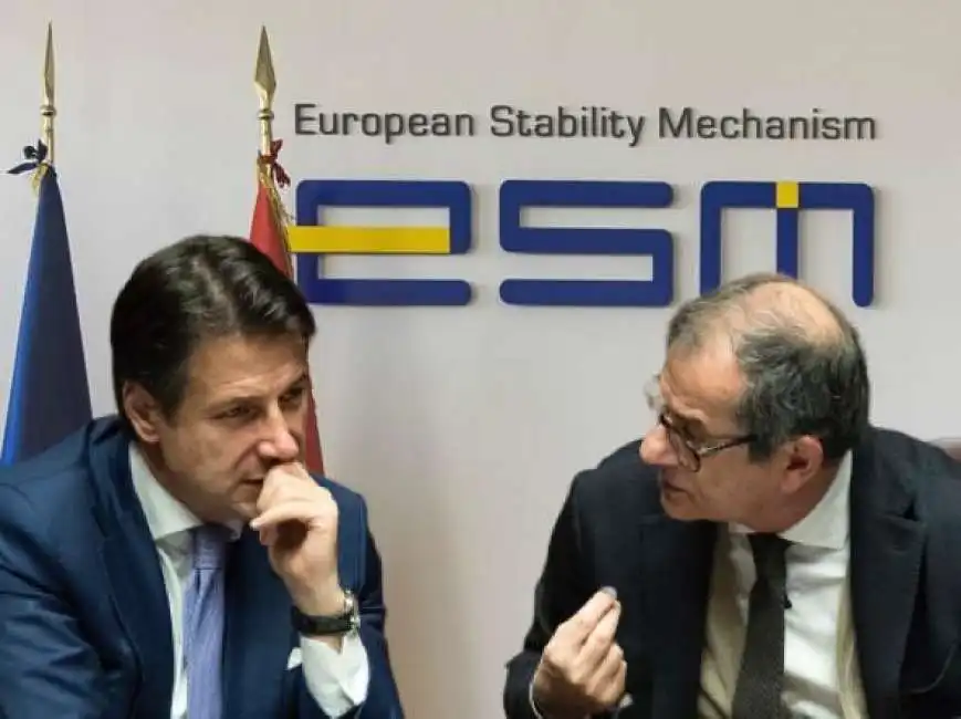 giuseppe conte giovanni tria esm mes meccanismo europeo di stabilita'