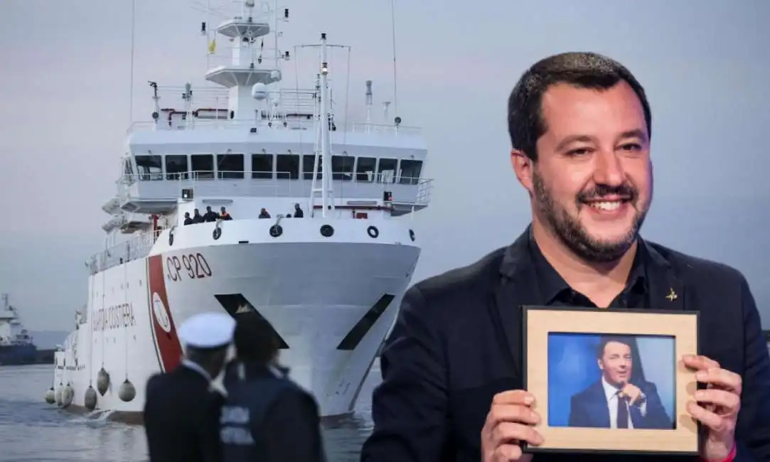 matteo salvini renzi gregoretti