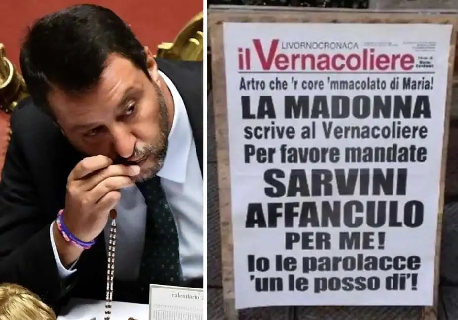 matteo salvini vernacoliere