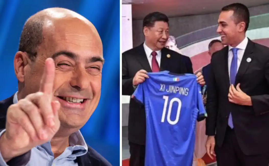 nicola zingaretti di maio xi jinping