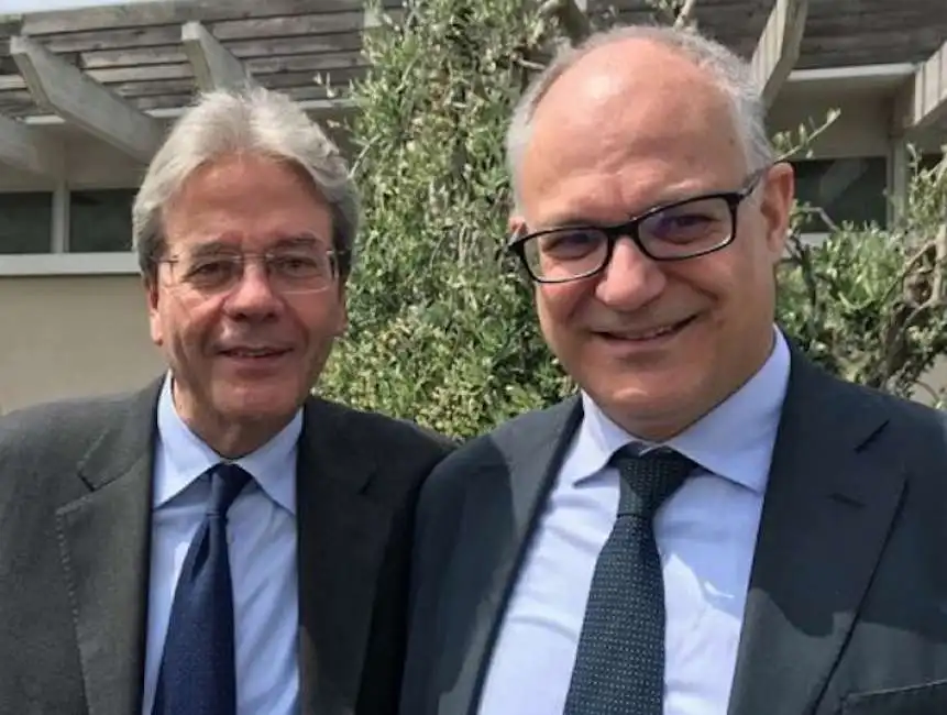 paolo gentiloni roberto gualtieri