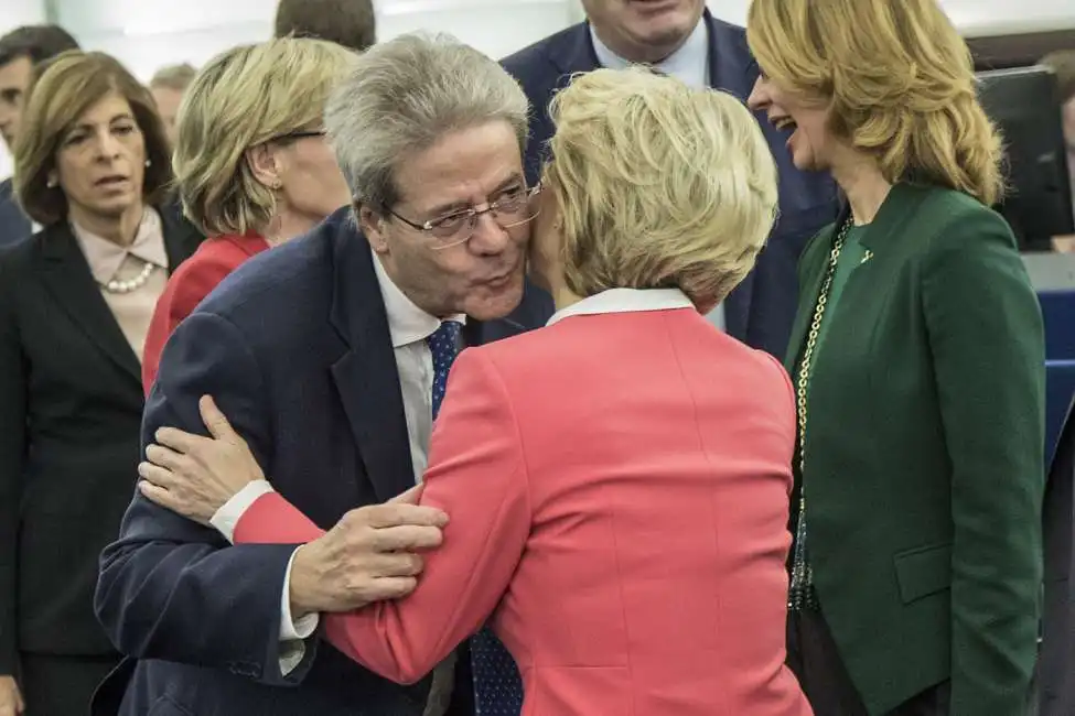 paolo gentiloni ursula von der leyen