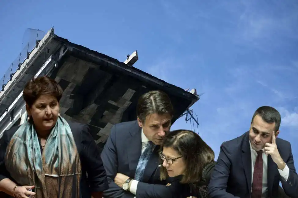 ponte morandi concessioni teresa bellanova luigi di maio paola de micheli