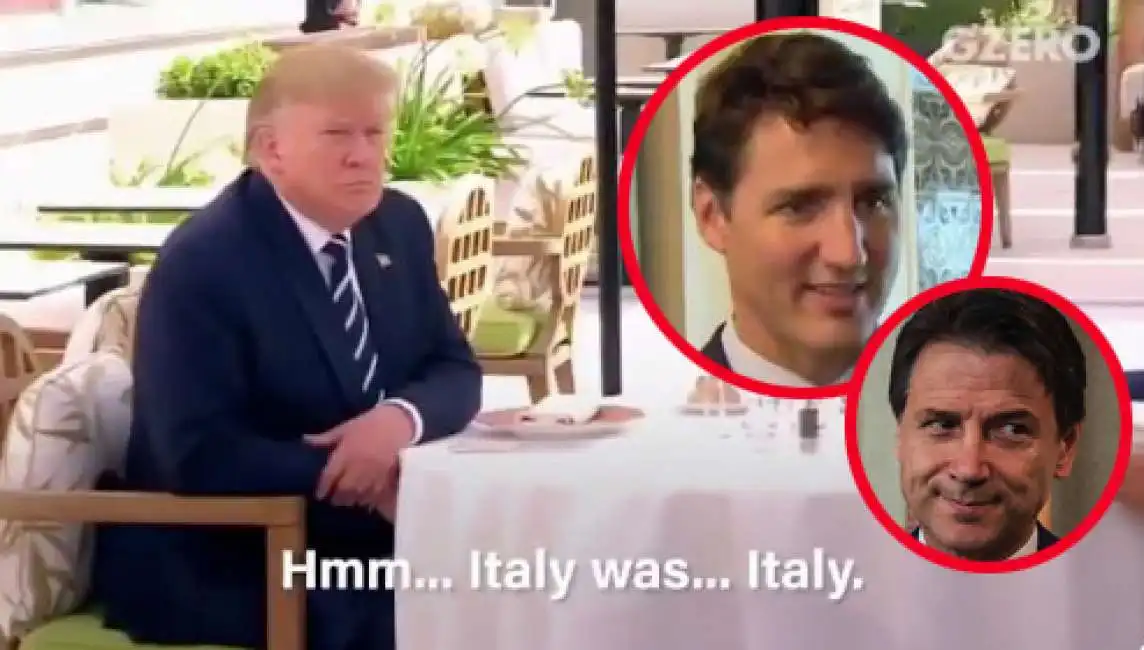 trump trudeau conte 