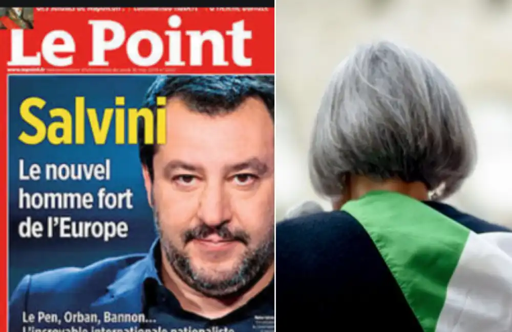 uomo forte salvini