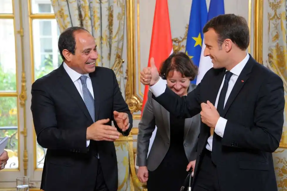 al sisi - macron 