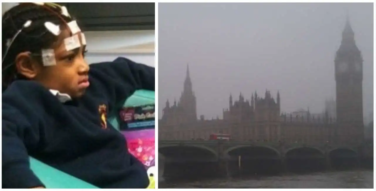 bambina morta smog londra