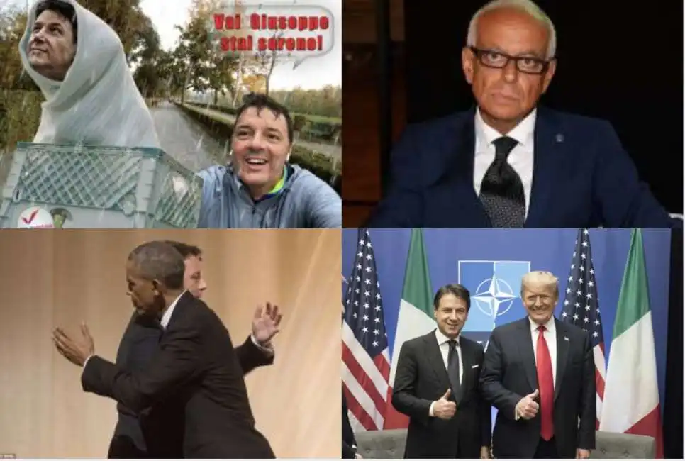 conte trump renzi obama