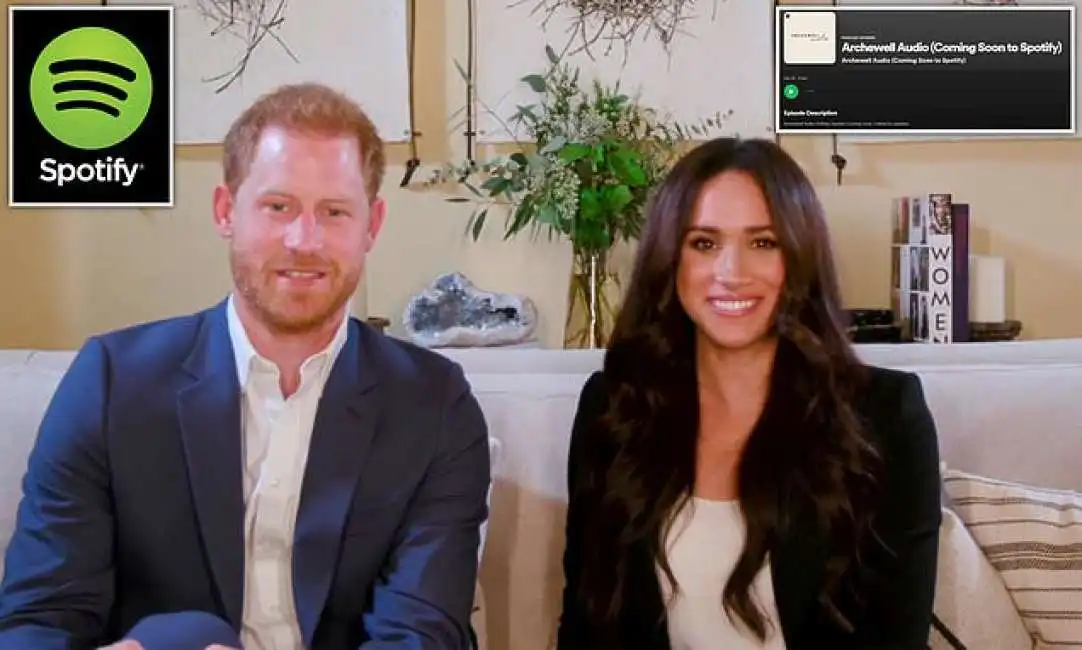 harry meghan markle podcast spotify