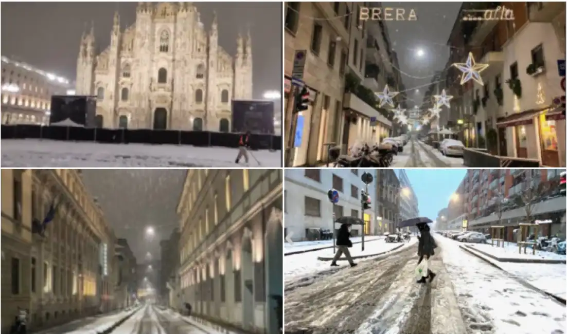 milano neve