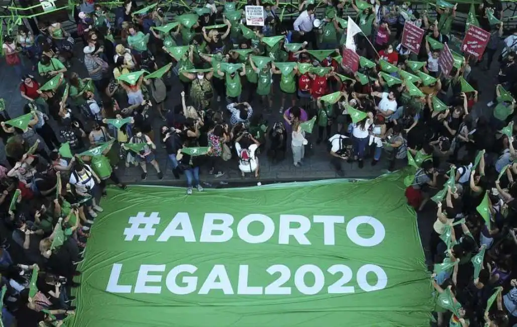 proteste argentina pro aborto 2020