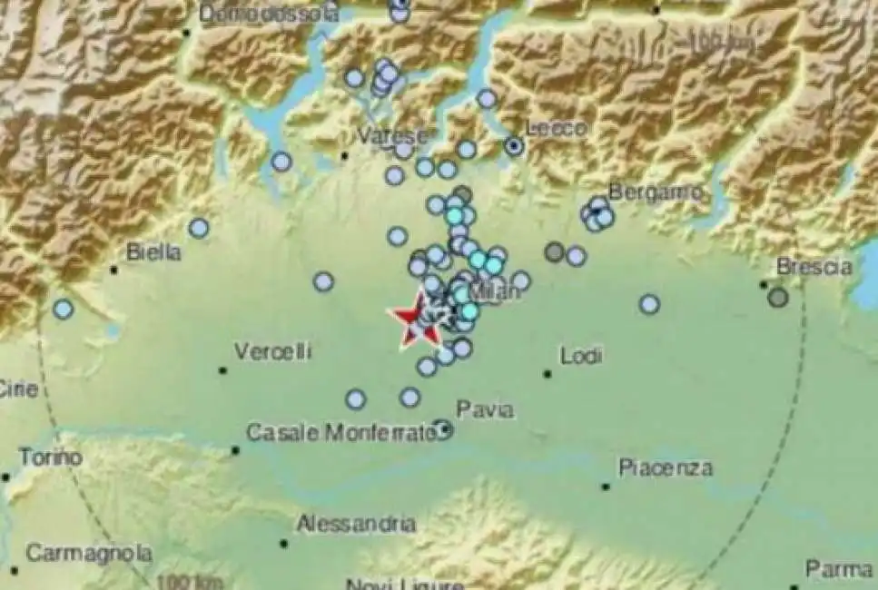 terremoto milano 