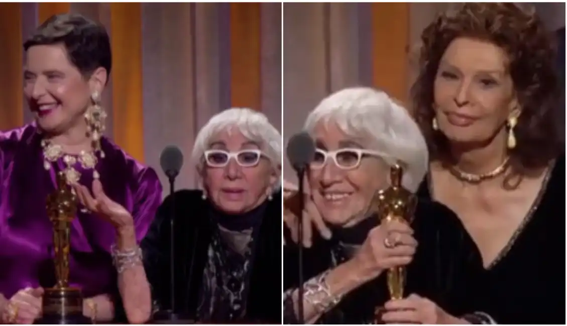 lina wertmuller isabella rossellini sofia loren 