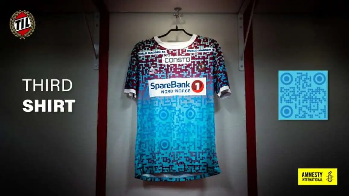 maglia tromso codice qr