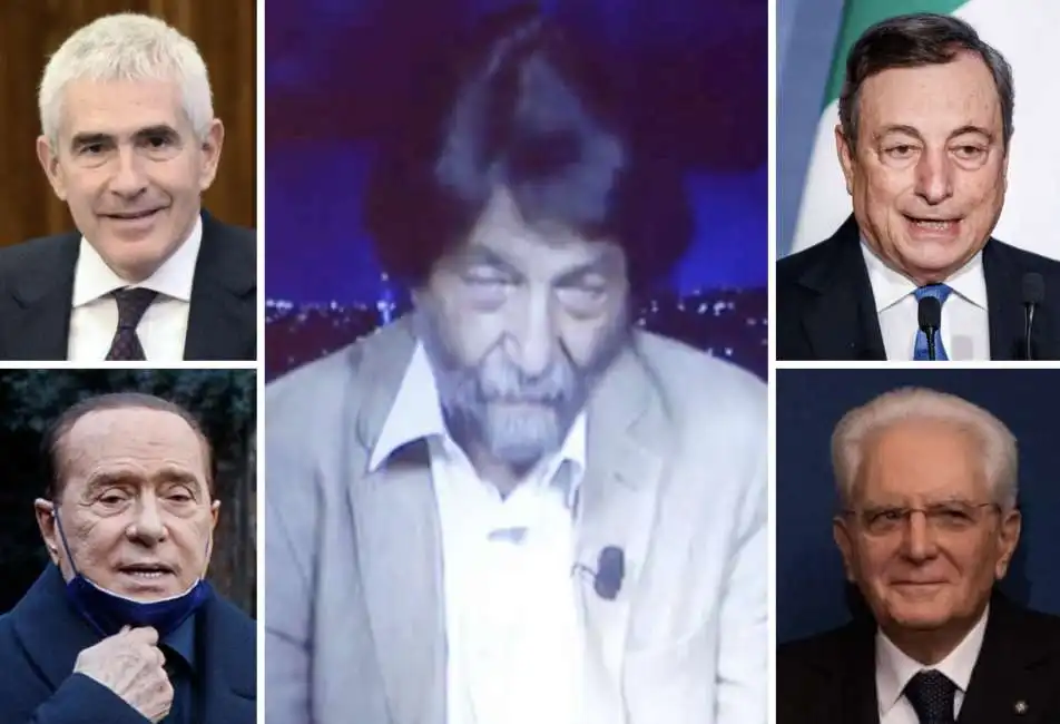 mario draghi sergio mattarella pierferdinando casini massimo cacciari silvio berlusconi