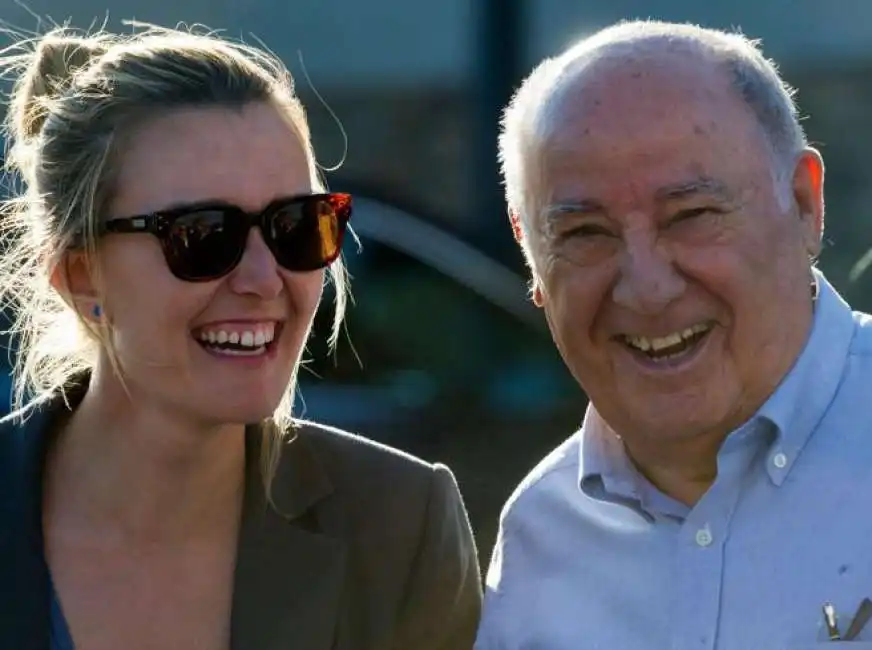 marta ortega perez e il padre amancio ortega 