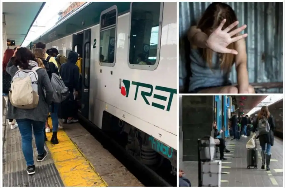 treni vagoni donne