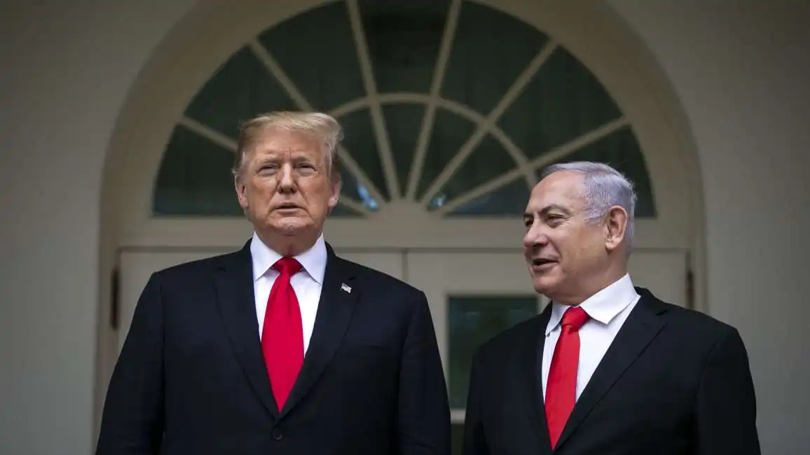 trump e netanyahu