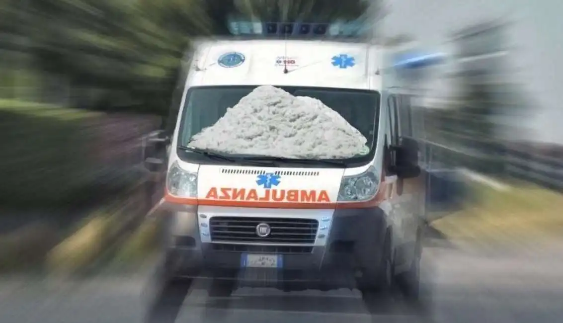 ambulanza cocaina