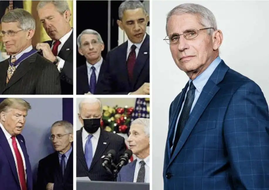 anthony fauci bush obama trump 