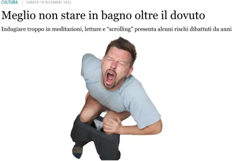 articolo di il post sull aumento dei rischi di emorroidi a causa del telefonino