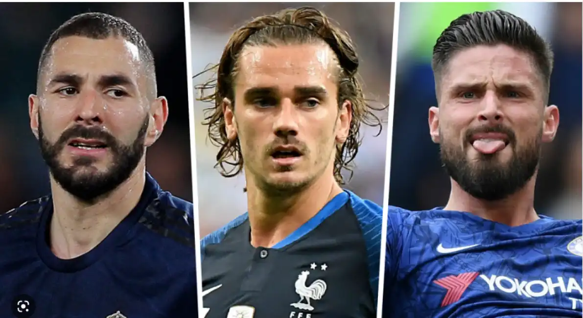 benzema griezmann giroud