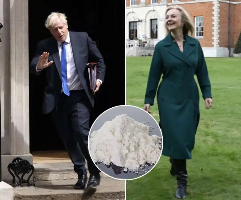 boris johnson liz truss chevening downing street cocaine