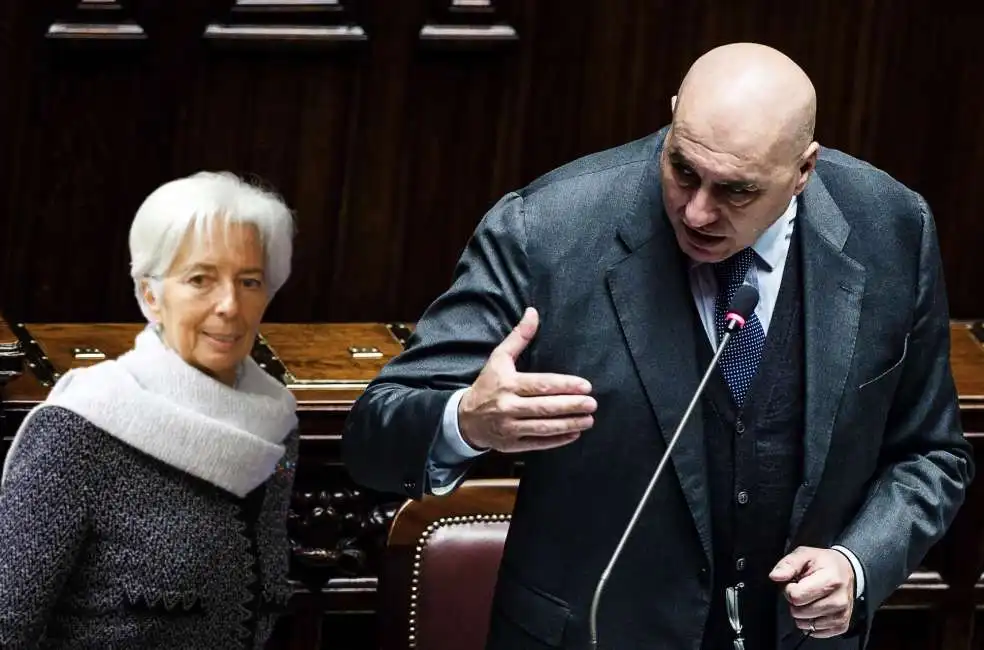 christine lagarde guido crosetto 