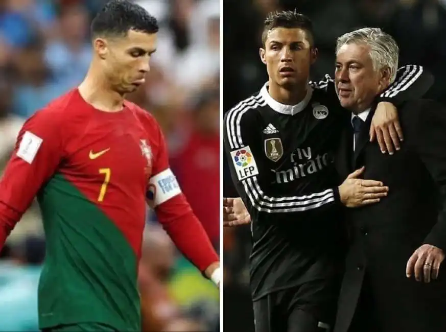 cristiano ronaldo cr7 carlo ancelotti