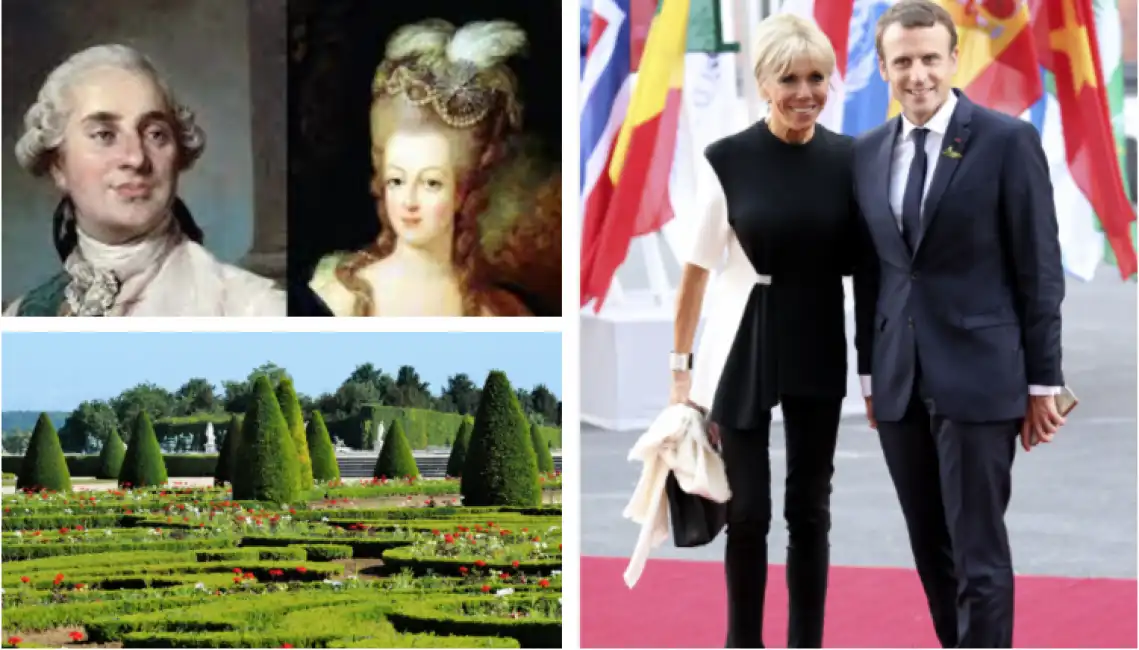 emmanuel brigitte macron versailles