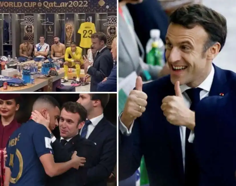 emmanuel macron qatar 