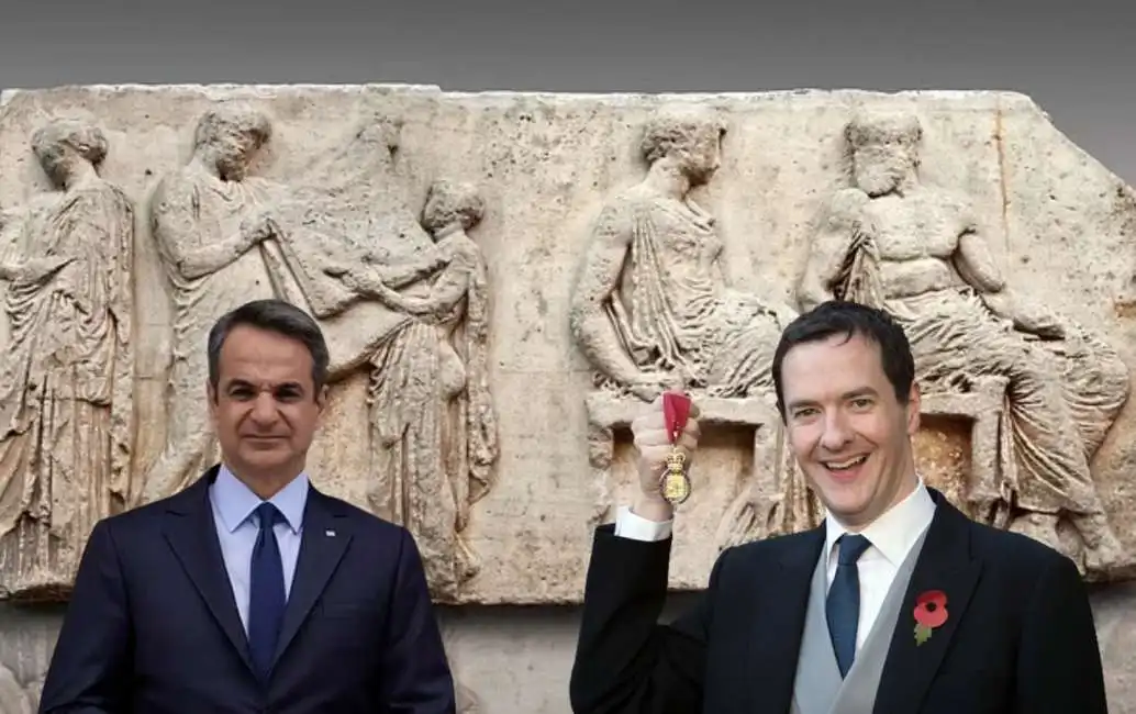 george osborne kyriakos mitsotakis marmi di elgin