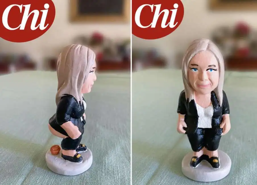 giorgia meloni caganer 