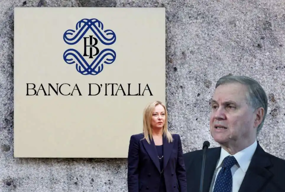 giorgia meloni ignazio visco bankitalia banca d'italia 