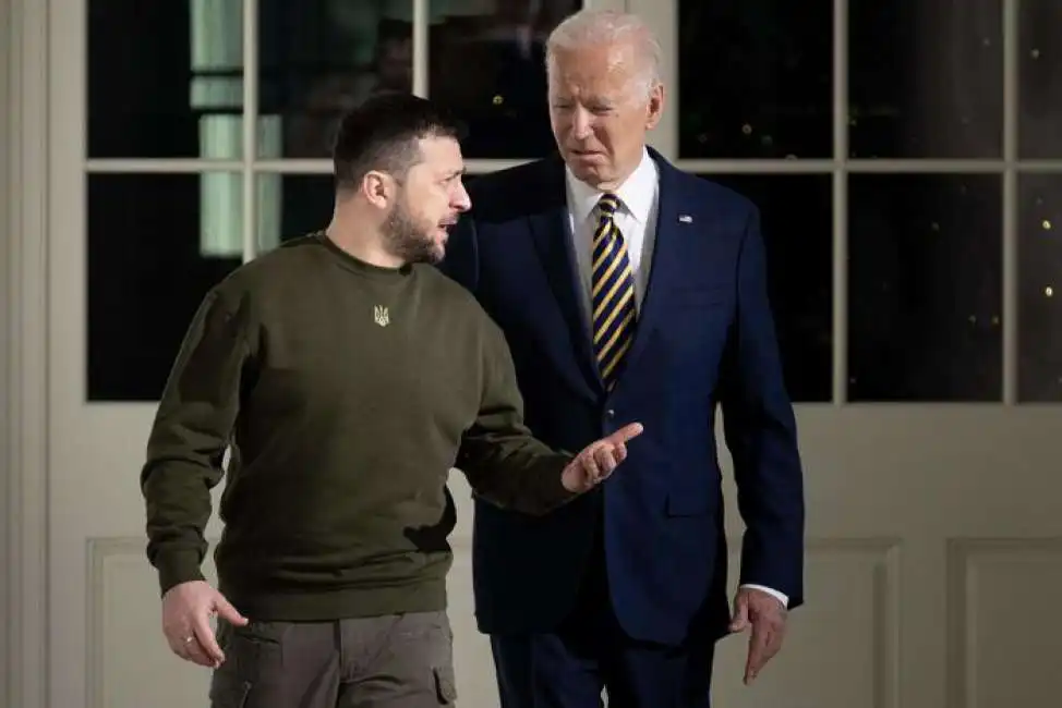 joe biden zelensky casa bianca