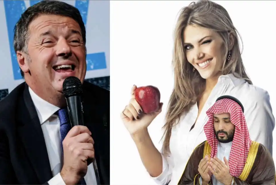 matteo renzi eva kaili mohammed bin salman 