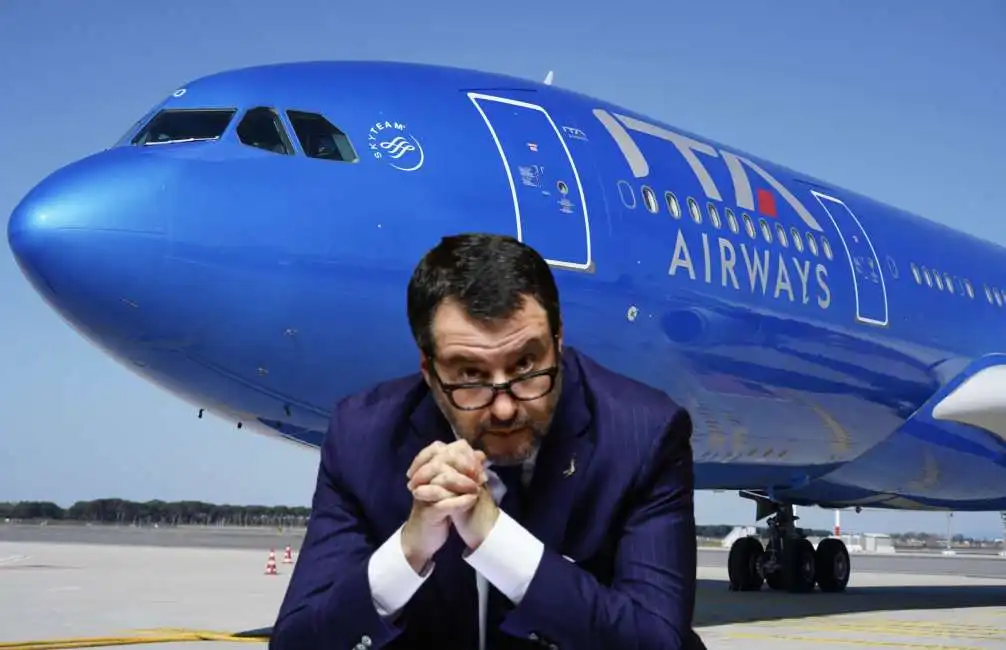 matteo salvini ita airways 