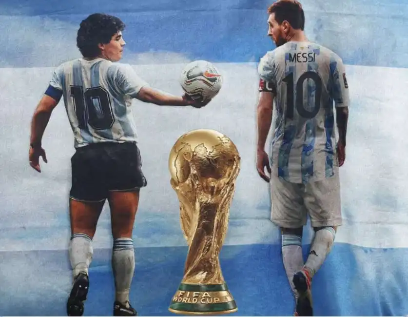 messi maradona