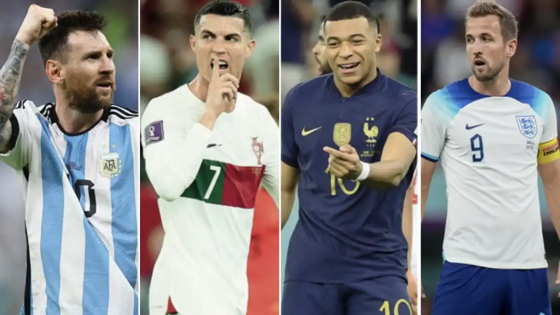 mondiale qatar messi ronaldo kane mbappe