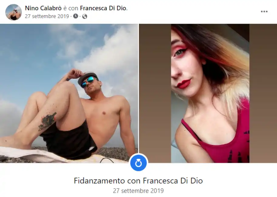 nino calabro e francesca di dio